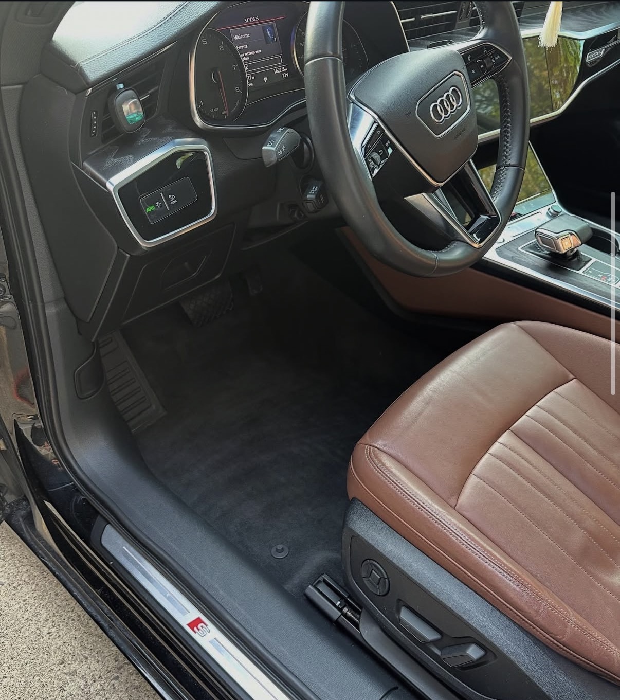 Car interior detail